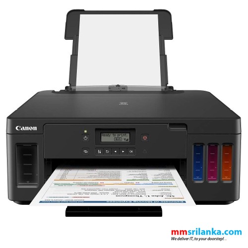 Canon PIXMA G5070 Refillable Ink Tank Wireless Printer with Auto-Duplex Printing and Networking