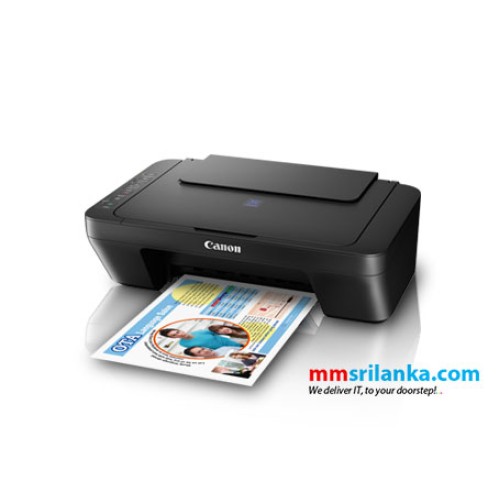 Canon PIXMA E470 Ink Efficient Wireless All-In-One Printer (Print/Scan/Copy/WiFi)