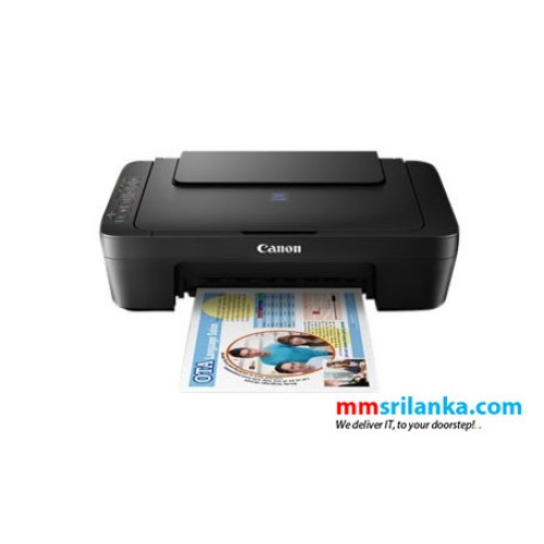 Canon PIXMA E470 Ink Efficient Wireless All-In-One Printer (Print/Scan/Copy/WiFi)