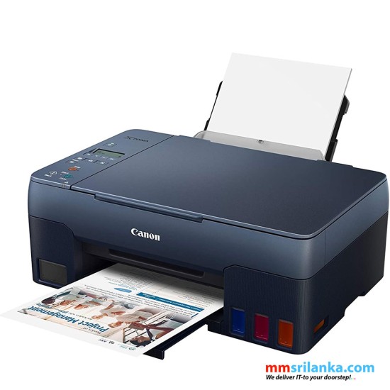 Canon PIXMA G2020 All-in-One Ink Tank Colour Printer (Print/Scan/Copy) (1Y)