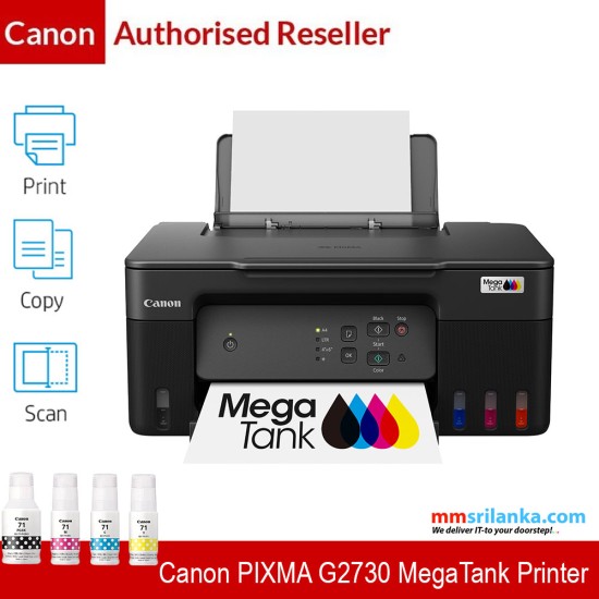 CANON PIXMA G2730 Multifunction MegaTank Printer (1Y)