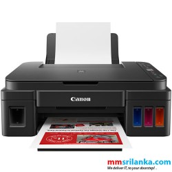 Canon PIXMA G3010 Ink Tank All in One Printer With Print/Scan/Copy/Wireless (1Y)