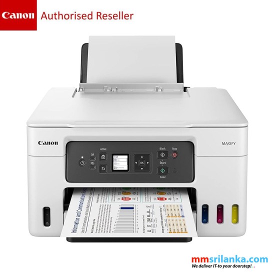 CANON MAXIFY GX3070 - High-Performance 3-IN-1 Wireless MegaTank Printer (1Y)