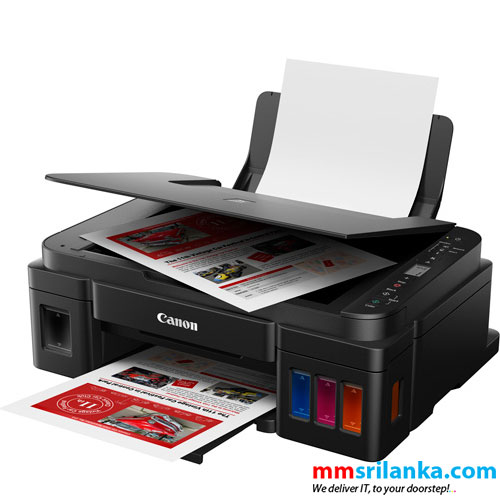 Canon PIXMA G3010 Ink Tank All in One Printer With Print/Scan/Copy/Wireless (1Y)