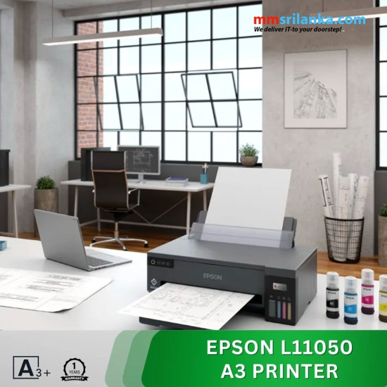 Epson EcoTank L11050 A3+ Single Function Ink Tank Printer with WiFi Connectivity (1Y)