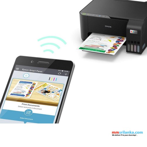 Epson EcoTank L3250 A4 Wi-Fi All-in-One Ink Tank Printer (Print/Scan/Copy/ WiFi) (1Y)