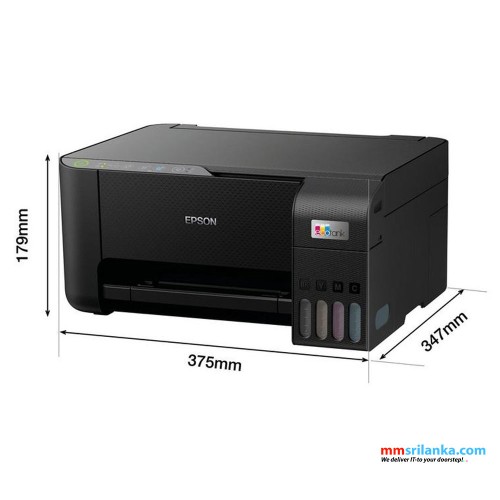 Epson EcoTank L3250 A4 Wi-Fi All-in-One Ink Tank Printer (Print/Scan/Copy/ WiFi) (1Y)