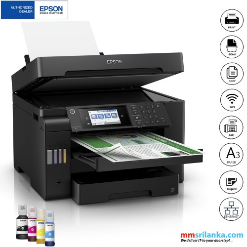 Epson EcoTank L15150 A3 Wi-Fi Duplex All-in-One Ink Tank Printer