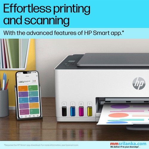 HP Smart Tank 580 AIO WiFi Colour Printer (2Y)