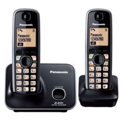Panasonic Digital Codeless Telephone KX-TG3712SX with Dual Hand set (6M)