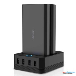 Joway Power Bank Docking Station with 4 USB Ports Plus Two 10000mAh Power Banks