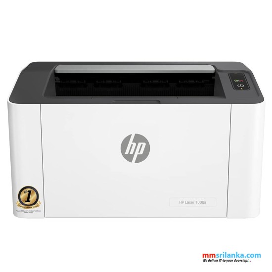 HP Laserjet 1008a Monochrome Printer with USB Connectivity (1Y)