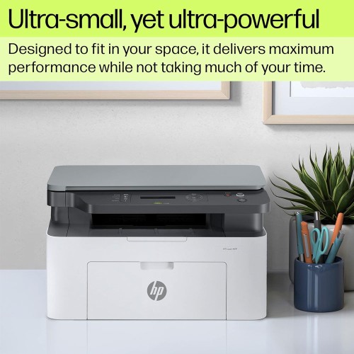 HP Laserjet 1188a Laser Monochrome Print, Scan, Copy with USB Connectivity (1Y)