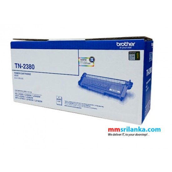 Brother TN-2380 Toner Cartridge for HL-L2320/2360/2365/DCP2520/2540/MFC2700/2740