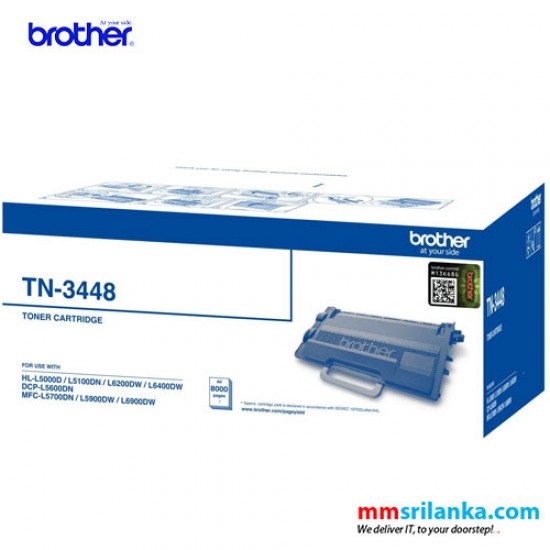 Brother TN-3448 Original Laser Toner Cartridge for HL-5100/6200