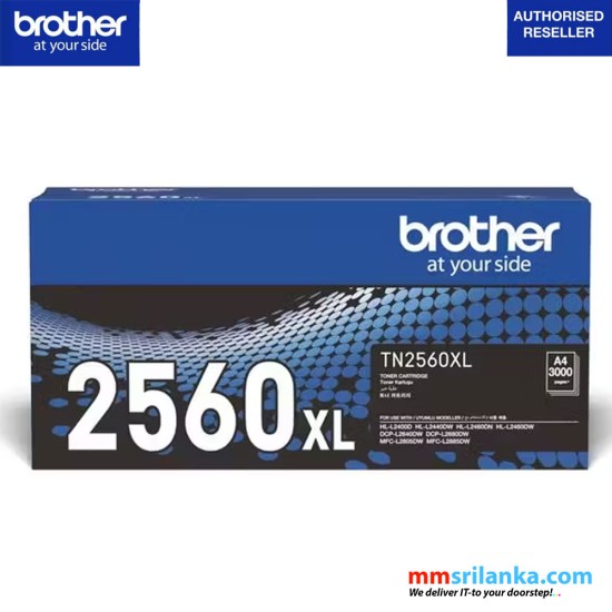 Brother TN-2560XL Original High Yield Toner Cartridge