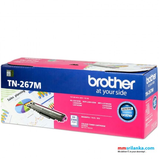 Brother TN-267 Magenta Original Toner Cartridge