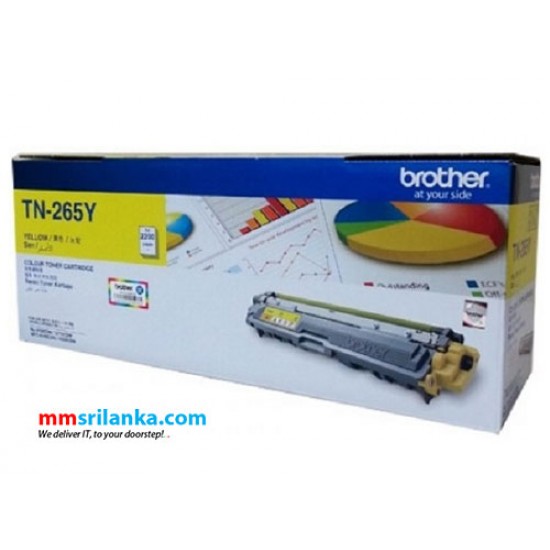 Brother TN-265 Yellow Toner Cartridge for HL-3150CDN/3170/MFC-9140CDN/9330