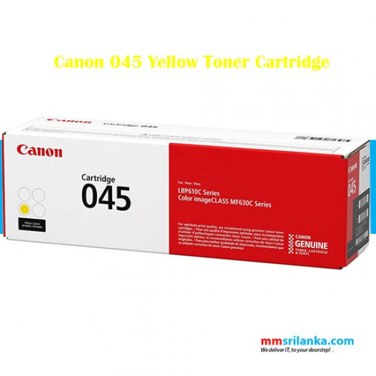 Canon 045 Yellow Toner Cartridge for Canon MF635CX