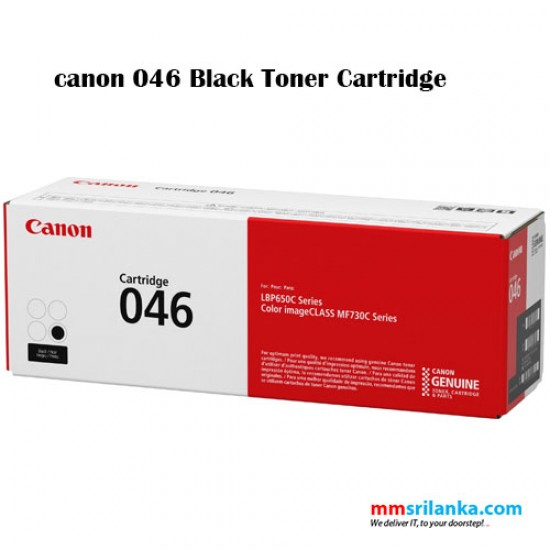 Canon 046 Black Toner Cartridge for Canon MF735CX