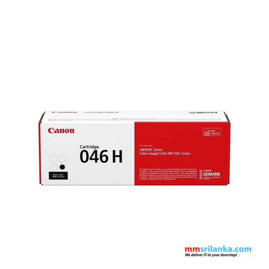 Canon 046 H Black High-Yield Toner Cartridge