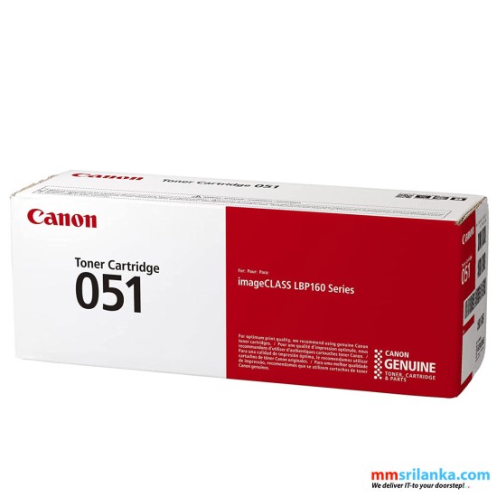 Canon 051 Standard Yield Toner Cartridge