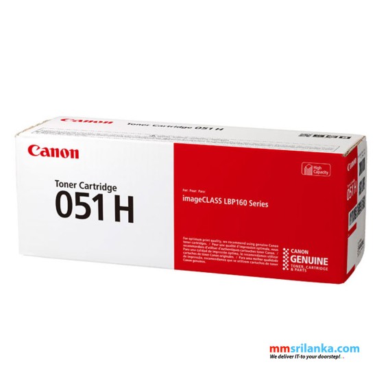Canon 051 High Capacity Toner Cartridge