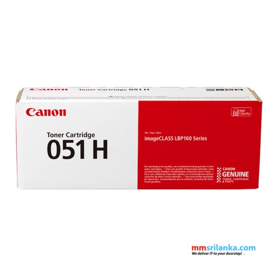 Canon 051 High Capacity Toner Cartridge