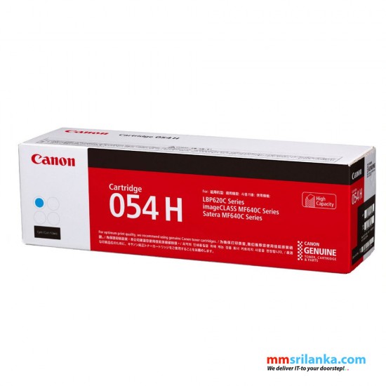 Canon 054H High Capacity Cyan Toner Cartridge