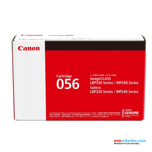 Canon 056 Original Toner Cartridge, 10,000 page yield