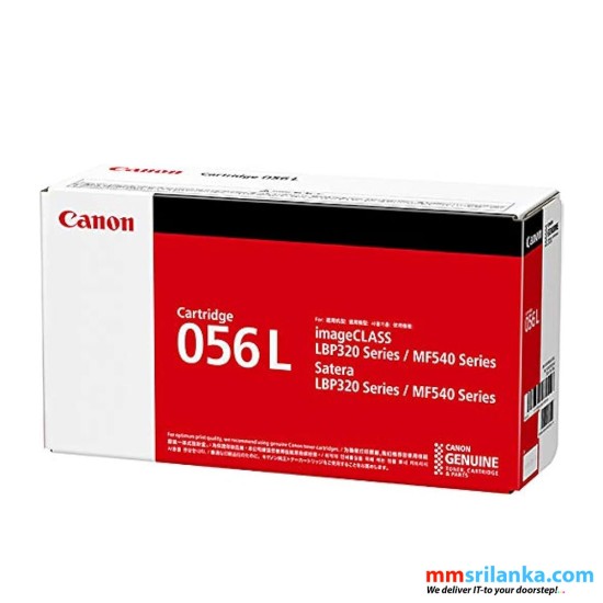 Canon 056L Original Toner Cartridge, 5100 page yield