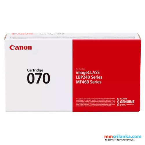 Canon 070 Standard-Capacity Toner Cartridge