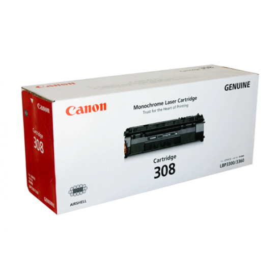 Canon 308 Toner Cartridge for LBP3300/LBP3360