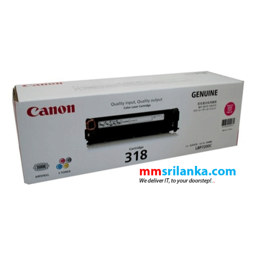 Canon 318 Magenta Toner Cartridge for LBP7200C/LBP7200CDN/LBP7680CX