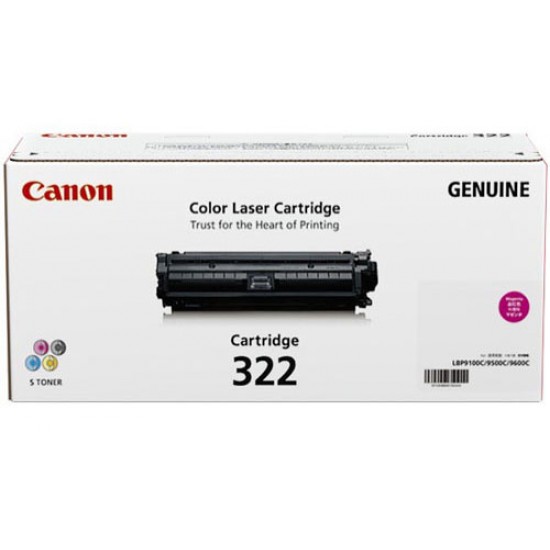 Canon 322 Magenta Toner Cartridge for LBP9100CDN