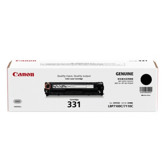 Canon 331 Black Toner Cartridge for LBP8210CN/7100CN/MF8280CW/MF621CN/MF628CW