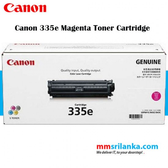 Canon 335e Magenta Toner Cartridge for LBP 841CDN