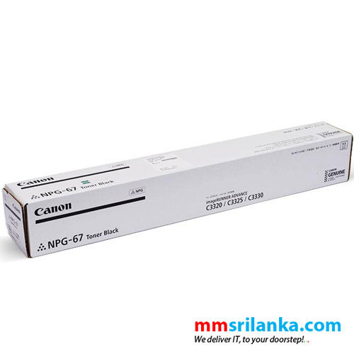 Canon NPG-67 Black Toner Cartridge for Canon iR C3020/C3320/C3325/C3330