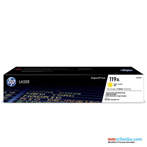 HP 119A Yellow Original Toner Cartridge For HP 150