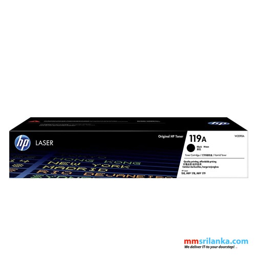 HP 119A Black Toner Cartridge for HP 150