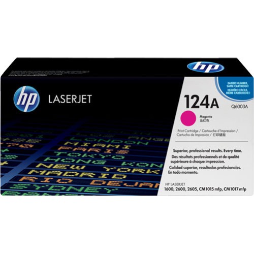 HP 124A Magenta Toner Cartridge for 2600/2600n