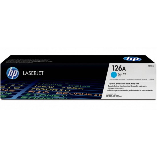 HP 126A Cyan Toner Cartridge for CP1025/M175nw - CE311A