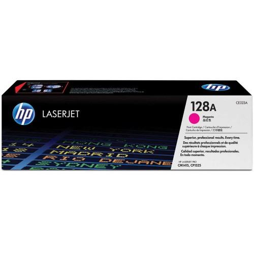 HP 128A Magenta Toner Cartridge CE323A for HP CP1525