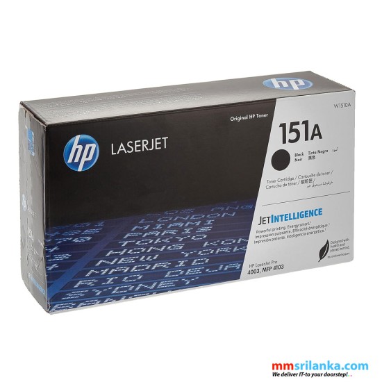 HP 151A Toner Cartridge - W1510A For HP 4003 Series