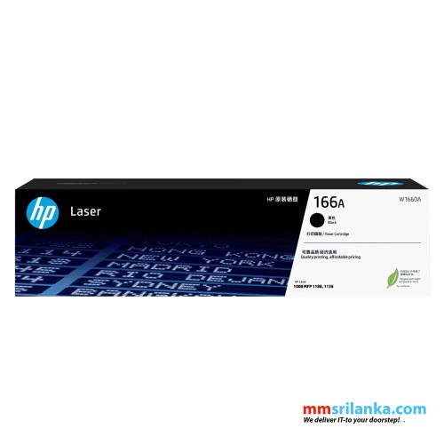 HP 166A Black Original Laser Toner Cartridge