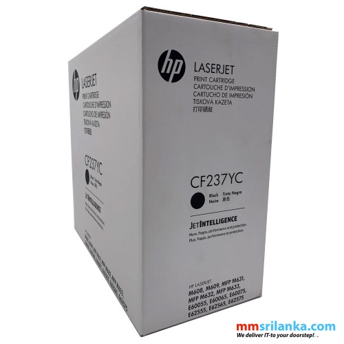 HP 37Y Extra High Yield Black LaserJet Toner Cartridge