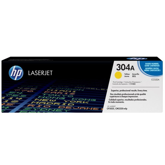 HP 304A Yellow Toner Cartridge for CP2025 / CM2320nf