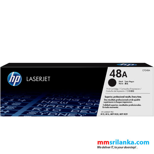 HP 48A Black Original LaserJet Toner Cartridge for M15a, M28 