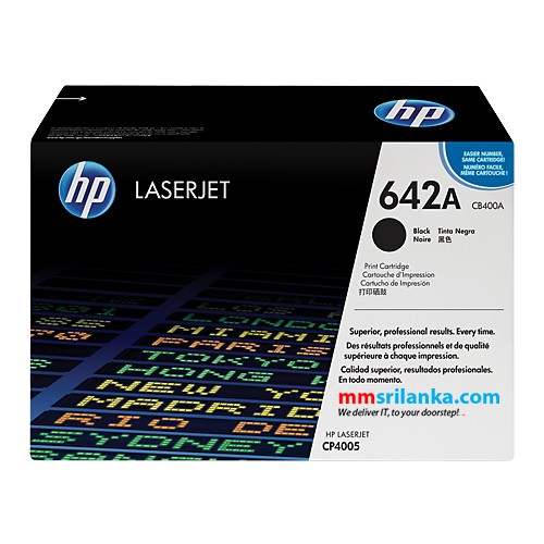 HP 642A Black Toner Cartridge