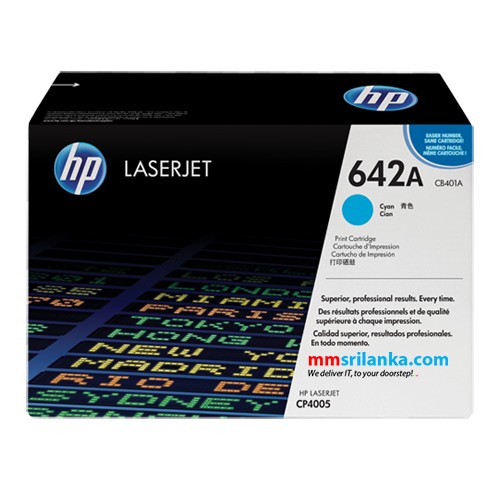 HP 642A Cyan Toner Cartridge